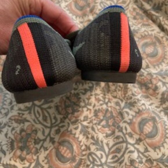 Rothy's - The Point women's size 8  flats in green Camo - Picture 4 of 5